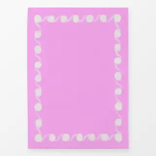 Geschirrtücher Punkterand Pink