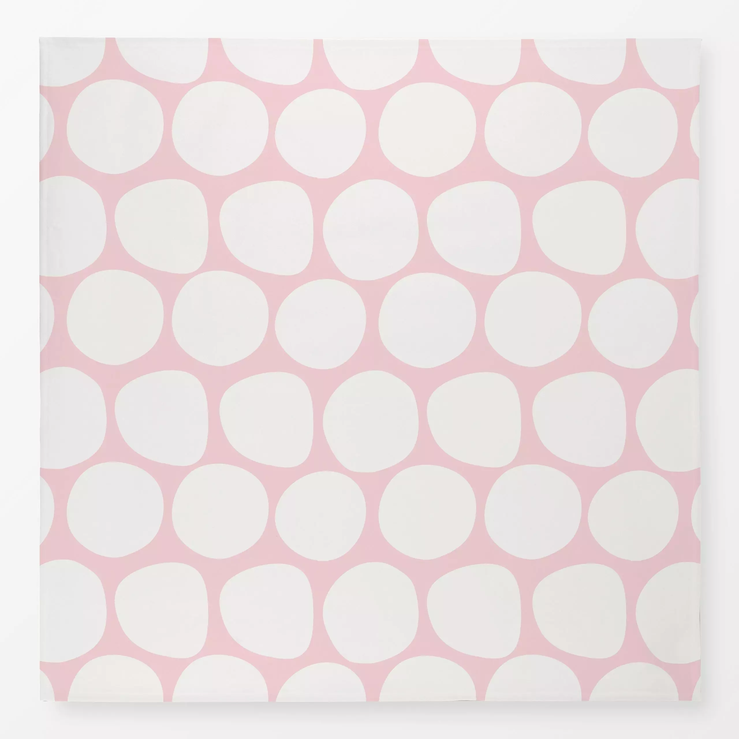 Tischdecke Große Punkte rosa, gemustert, fürs Kinderzimmer, von Studio Kesse