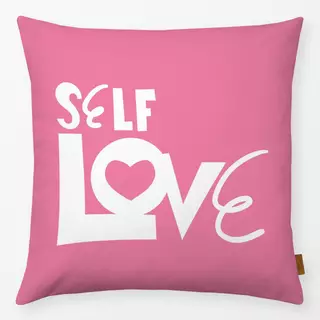 Kissen Self love rosa