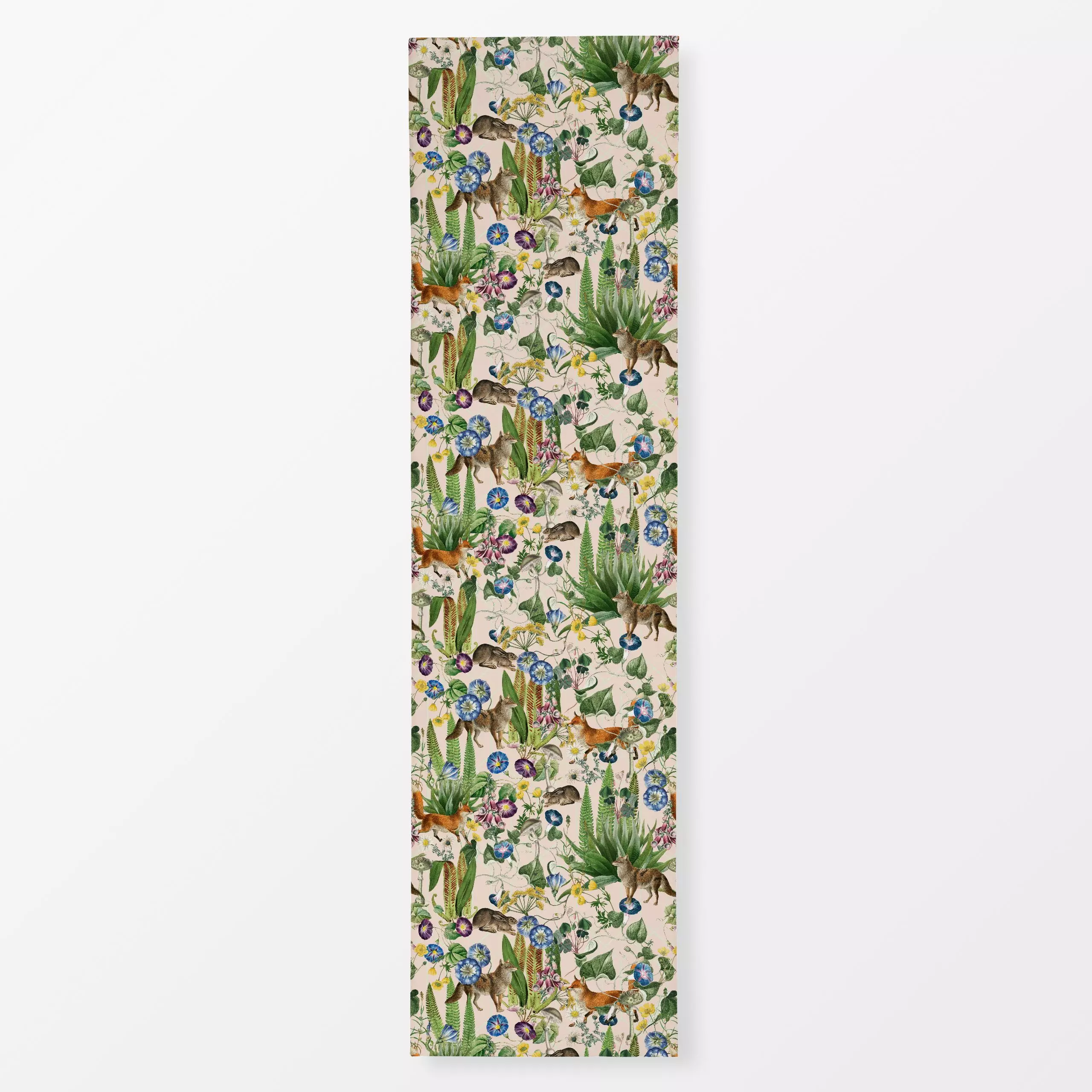 Tischläufer Mystischer Herbstwald 1 - Blumen & Florales, Tiere, Retro & Vintage - von „Uta Naumann"; Muster, Natur, Blätter,...