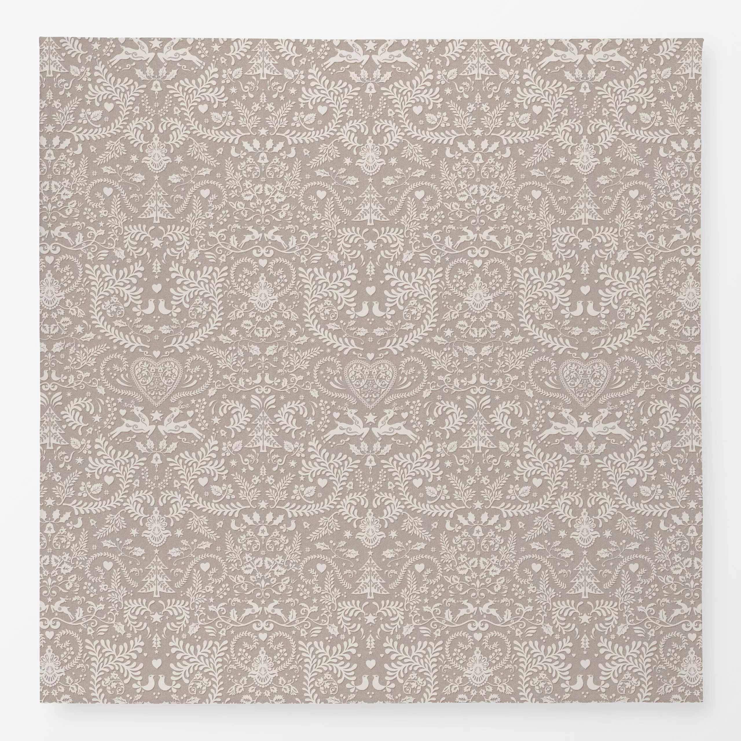 Tischdecke Folk Christmas Rentieren III - Weihnachten, Winter - von „Bloomery Decor"; Rentier, Weihnachten, Scandianvian, Mi...