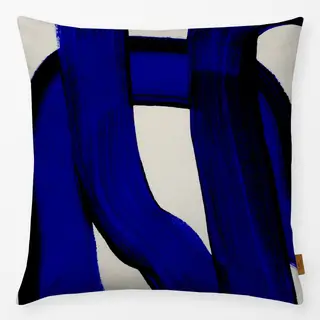 Kissen Blue Loops 1