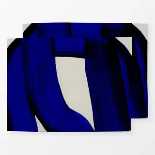 Tischset Blue Loops 1