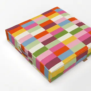 Bodenkissen Farbenfroh