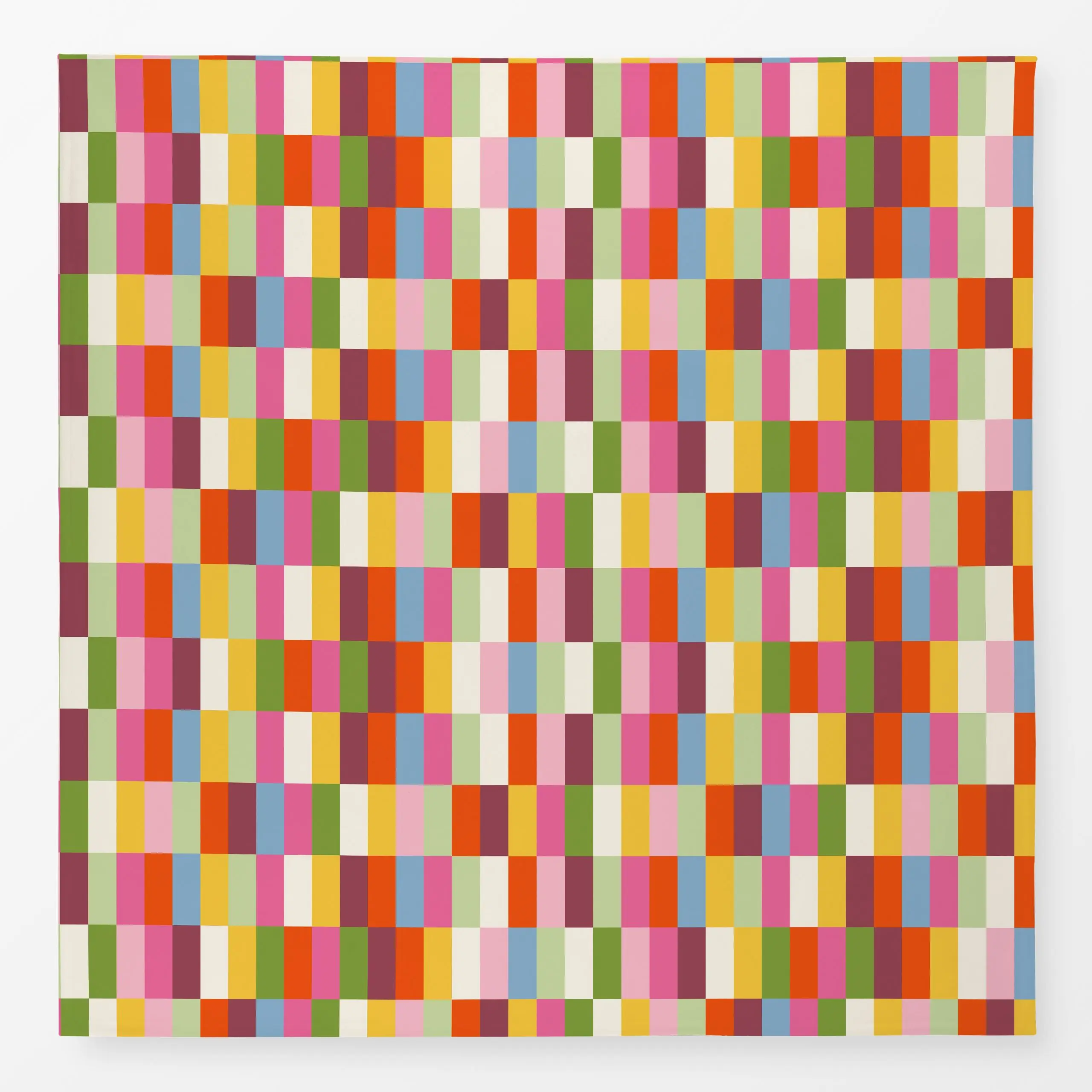 Tischdecke Farbenfroh - Sommer, Symbole & Muster, Retro & Vintage - von „Patries Elisabeth"; Lustig, gelb, farbenfroh, blaug...