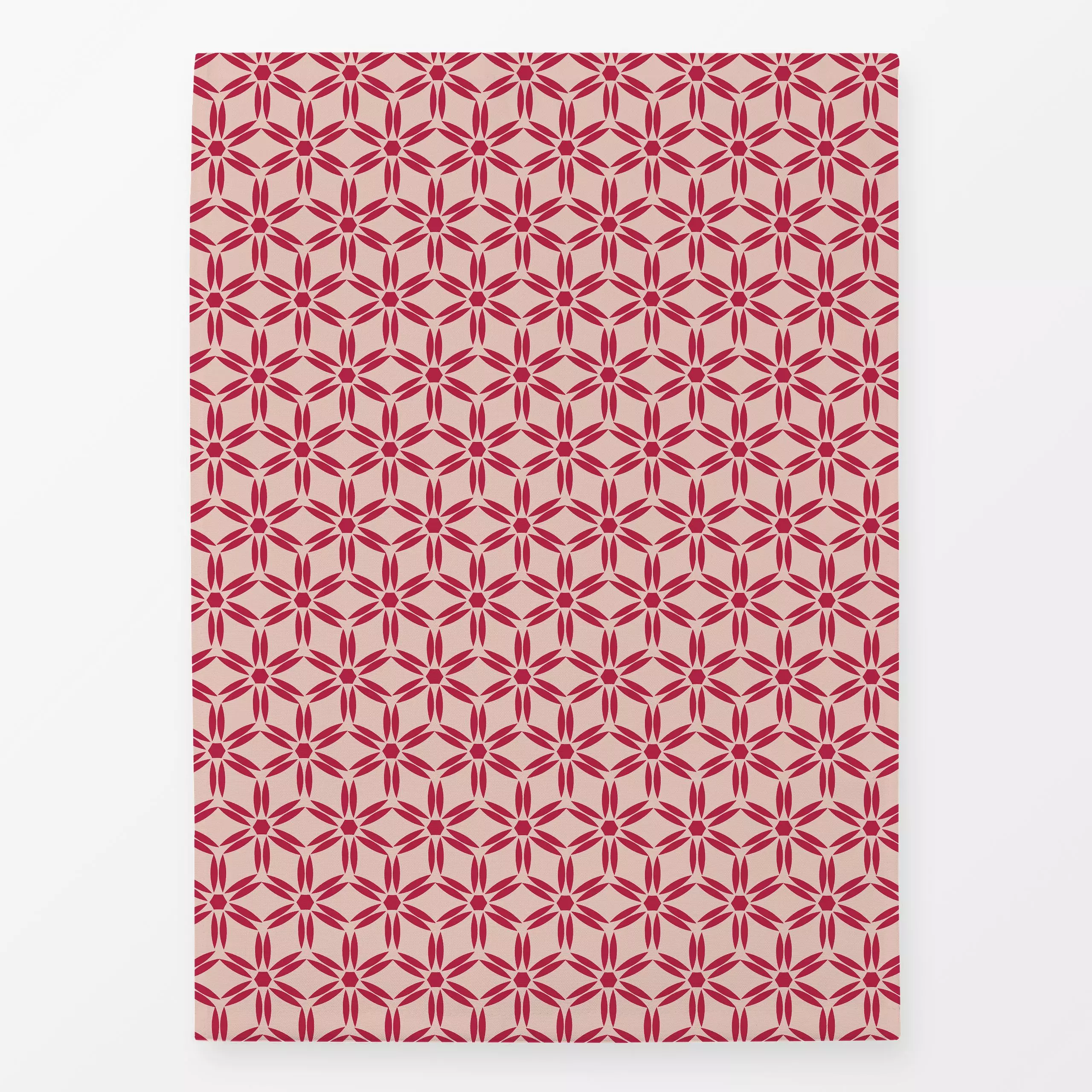 Geschirrtücher VIVA Circle Floral - Blumen & Florales, Symbole & Muster - von „Julia Schumacher"; boho, graphisch, floral, r...