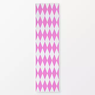 Tischläufer Diamond Pattern pink