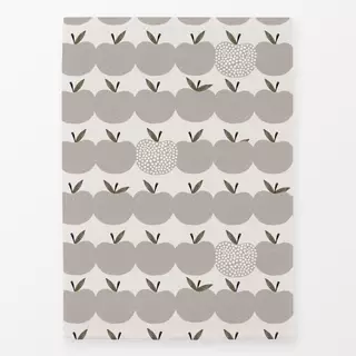 Geschirrtücher Allover Apfel grau