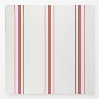 Tischdecke 3 Streifen rot