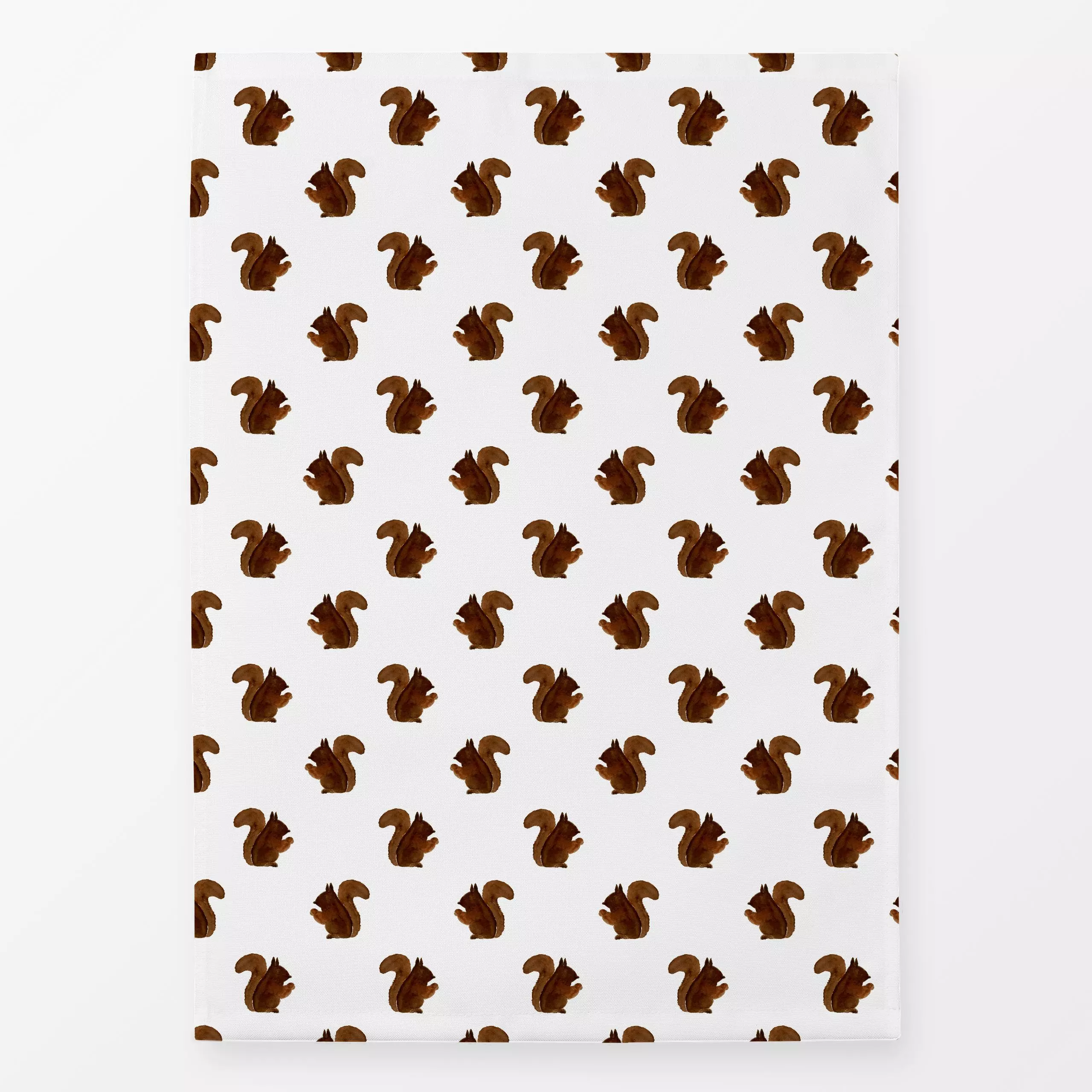 Geschirrtücher Cosy Autumn Eichhörnchen - Herbst, Tiere - von „Lena Yokota"; Muster, Meerestiere, Eichhörnchen, Braunschweig...