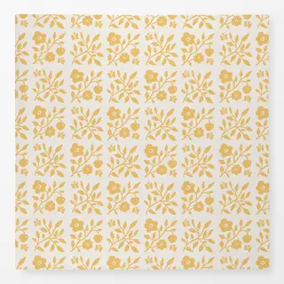 Tischdecke Blütenzweig Gold Gelb