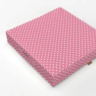 Bodenkissen Punkte Polkadot Beige Pink