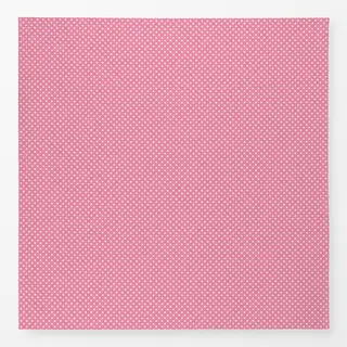 Tischdecke Punkte Polkadot Beige Pink