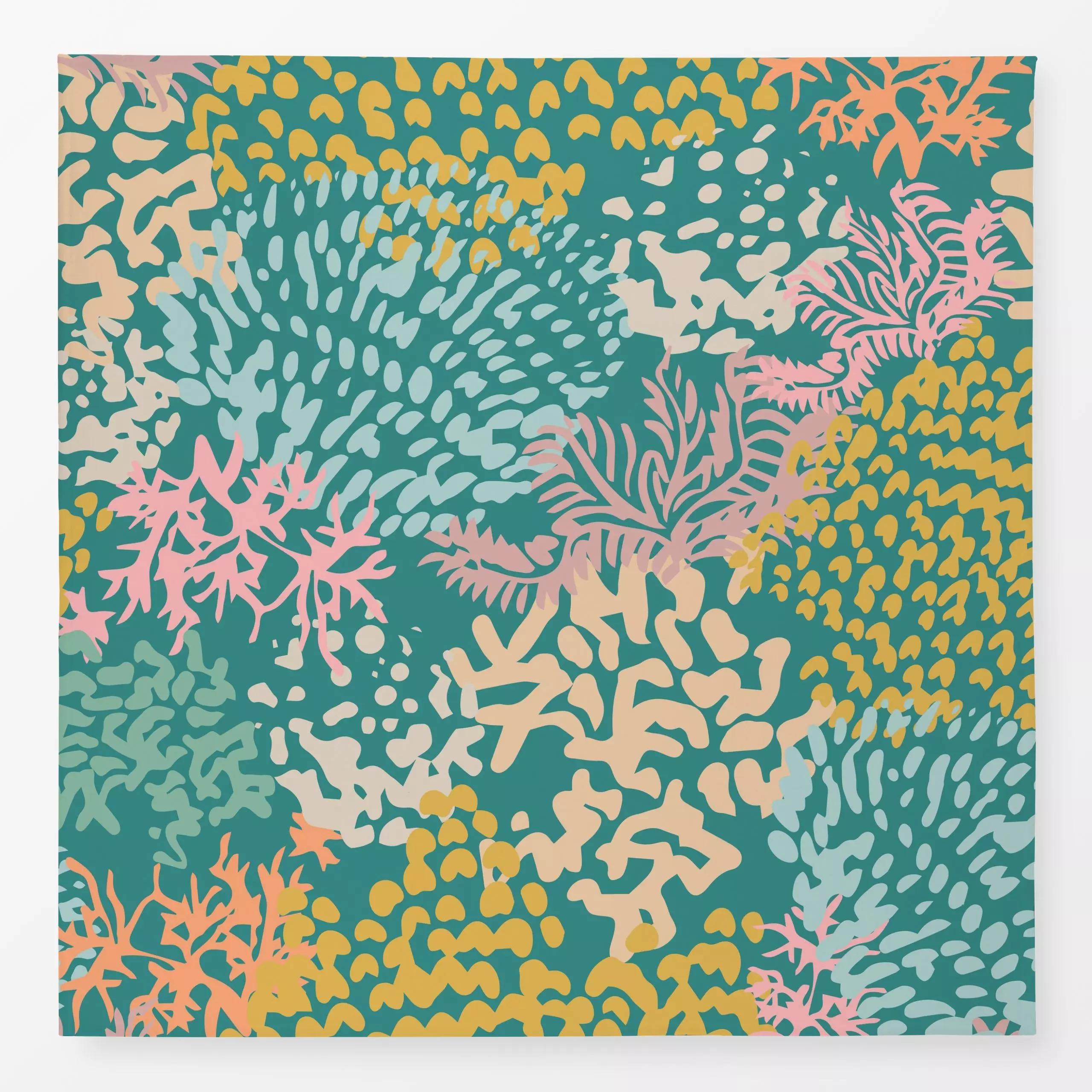 Tischdecke Coral Reef, Tiere, gemustert, Sommer, von Patries Elisabeth