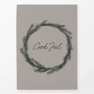 Geschirrtücher Mørkegrøn God Jul Krans