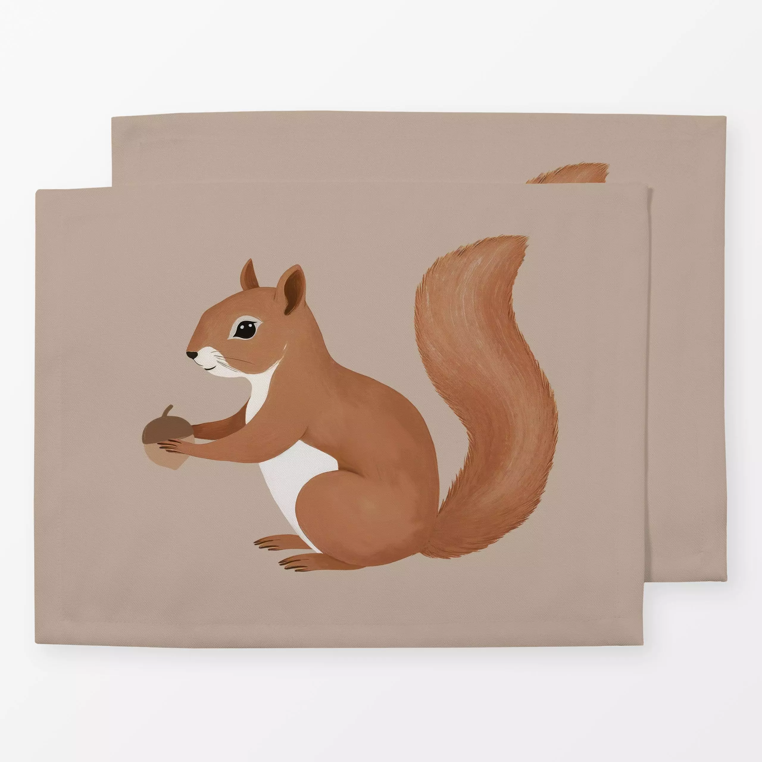 Tischset Eichhörnchen - Herbst, Tiere - von „Studio Kesse"
