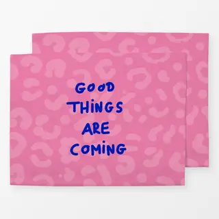 Tischset Good Things Coming