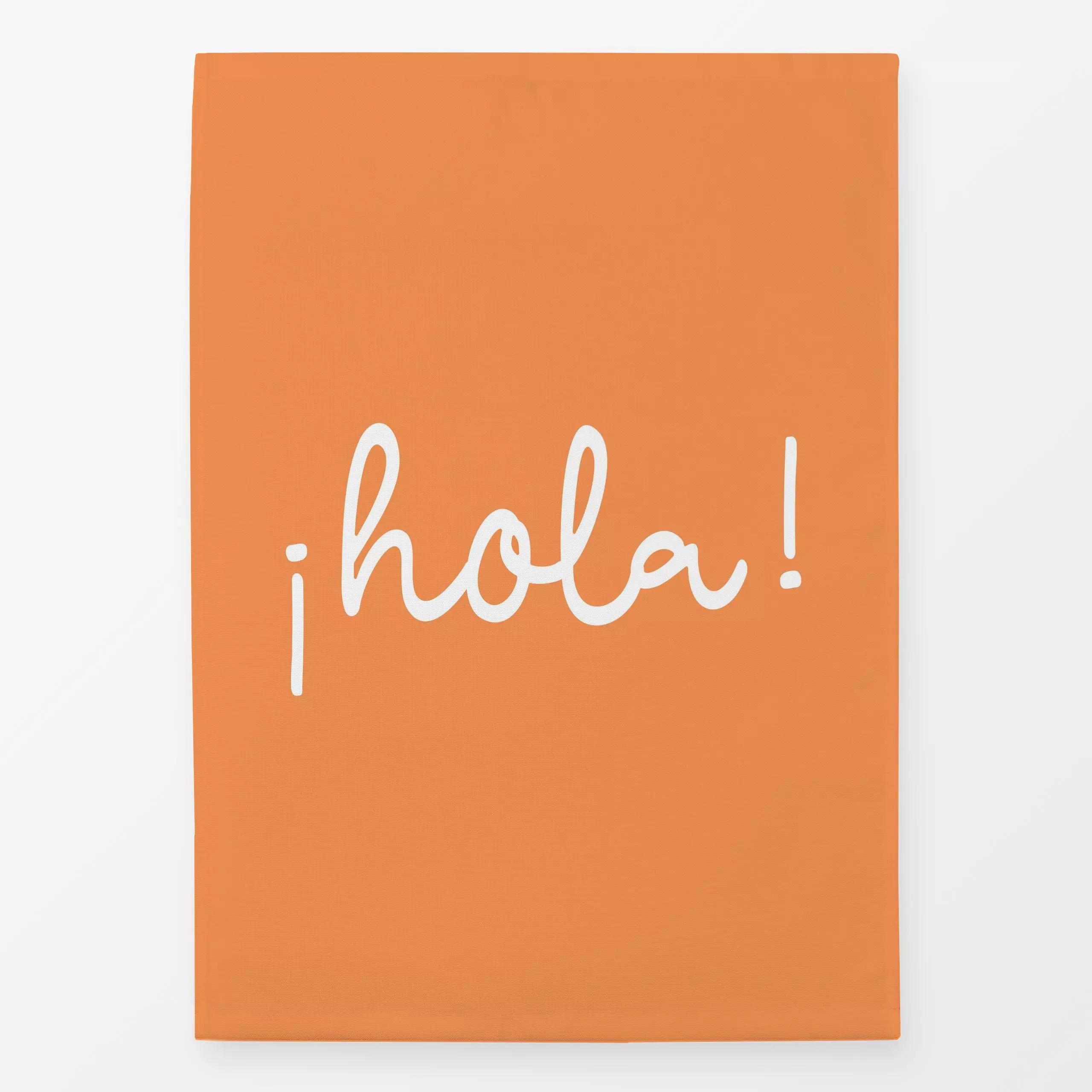 Geschirrtücher Hola naranja - Frühling, Sommer, Sprüche & Schriftzüge - von „Karen Menzenbach"; Orange, Home, Sommer, Sommer...