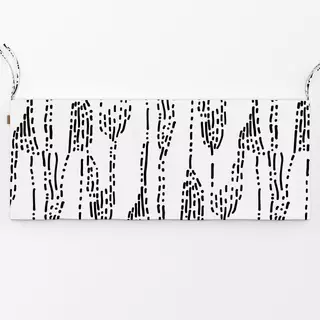 Bankauflage Punkte und Linien