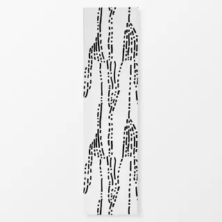 Tischläufer Punkte und Linien