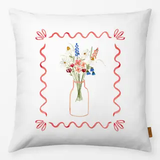 Kissen Midsummer Blumenvase