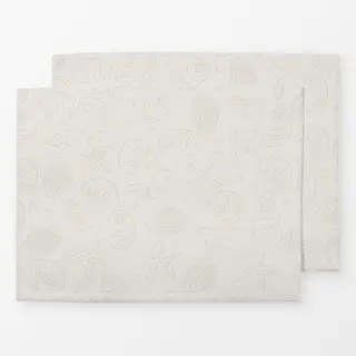 Tischset Seashell Pattern Beige