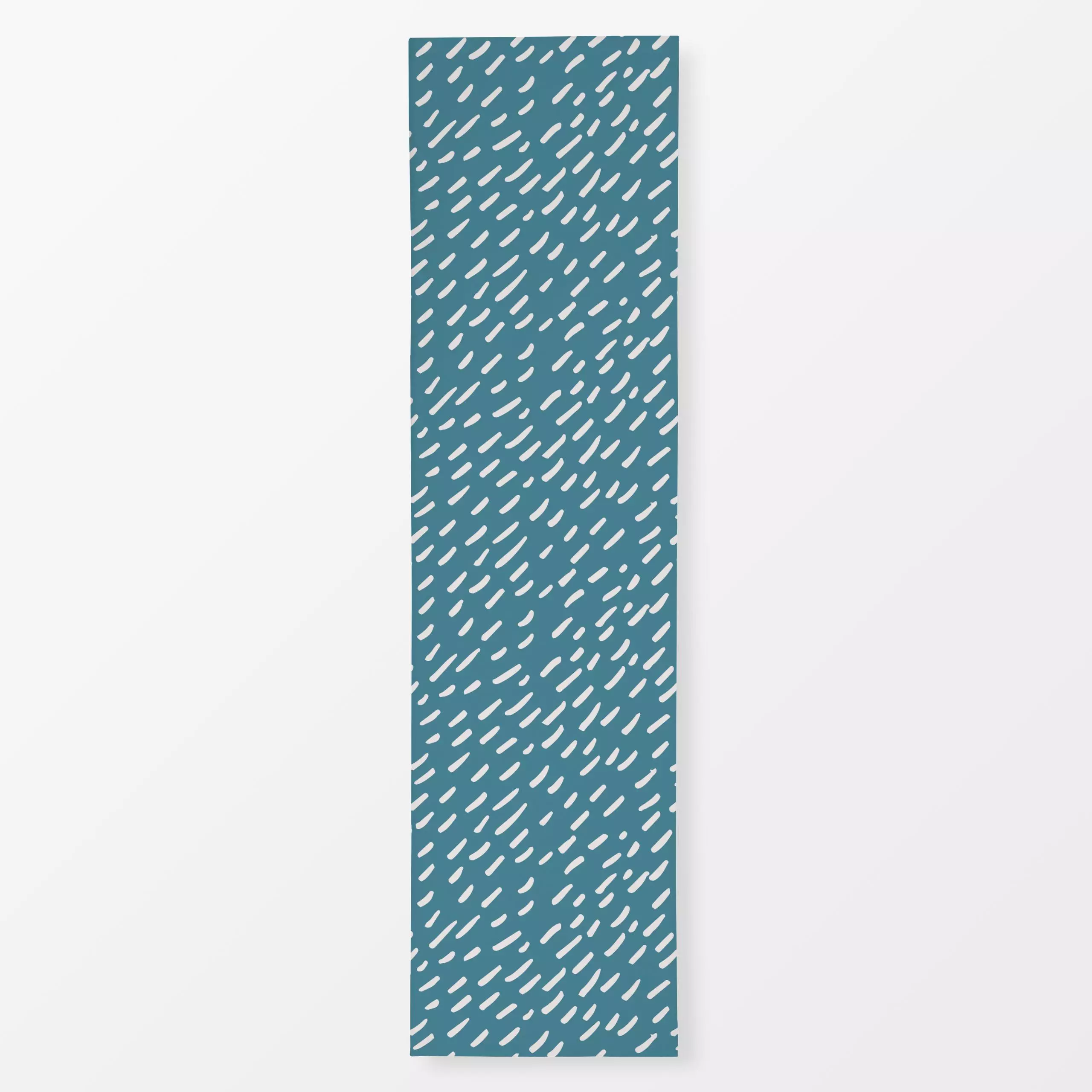 Tischläufer Starkregen - Herbst, Symbole & Muster - von „Uta Naumann"; boho, Natur, Geometrisch, regentropfen, minimalistisc...