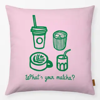 Kissen What's Your Matcha