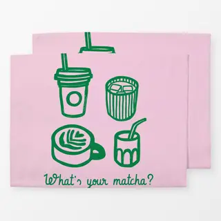 Tischset What's Your Matcha