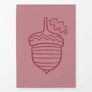 Geschirrtücher EICHEL HERBST Rosa