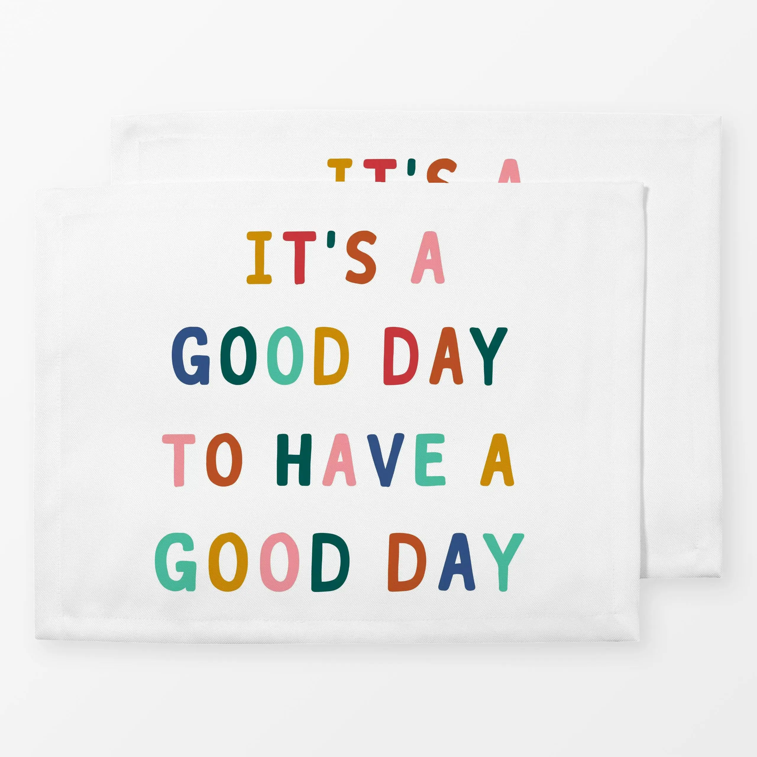 Tischset Good Day 2, Spruch, von Sisi and Seb