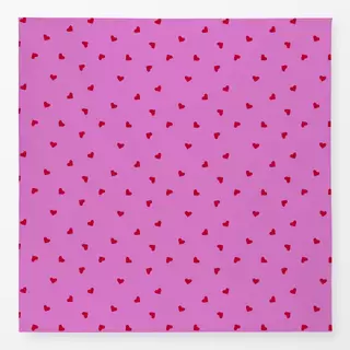 Tischdecke Valentinstag Herzen Muster rot