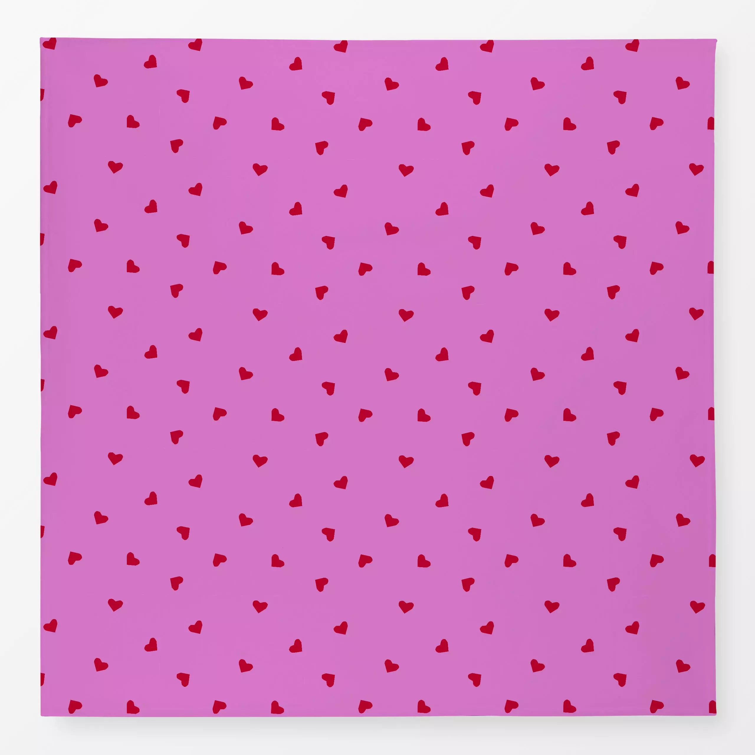Tischdecke Valentinstag Herzen Muster rot - Liebe, Romantik & Pride - von „Carolin Vonhoff"; Muster, Love, Herzen, Valentins...