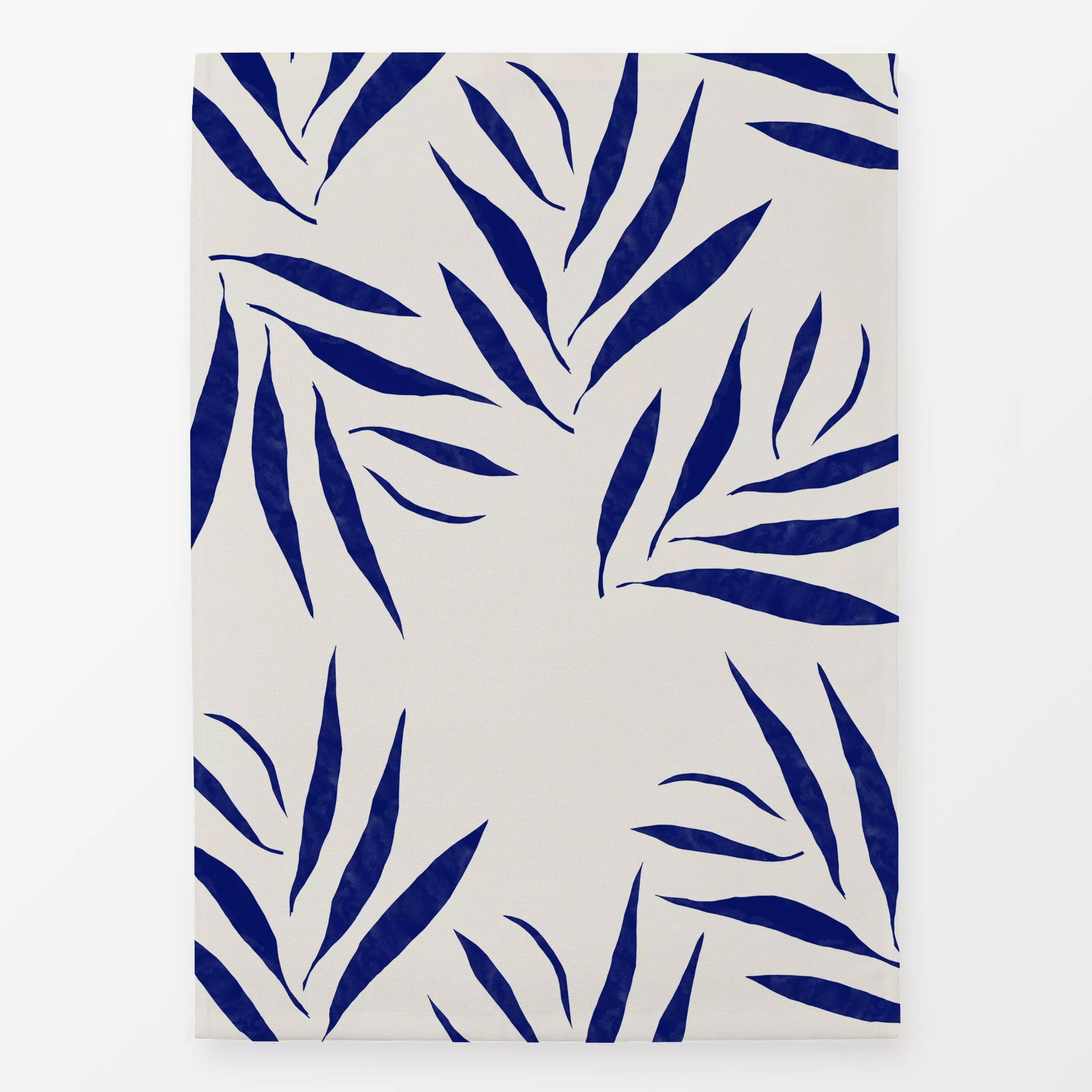 Geschirrtücher Rhododendron blau - Sommer, Pflanzen & Botanik - von „Jana Driver"; Blätter, Pflanzen, Botanical, blau