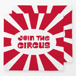 Servietten Join the circus