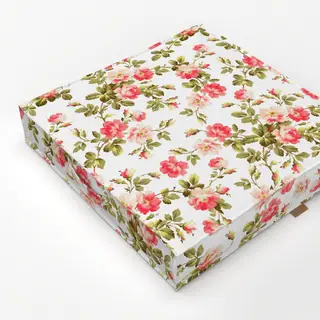 Bodenkissen Vintage Streublümchen Rosen