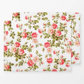 Tischset Vintage Streublümchen Rosen