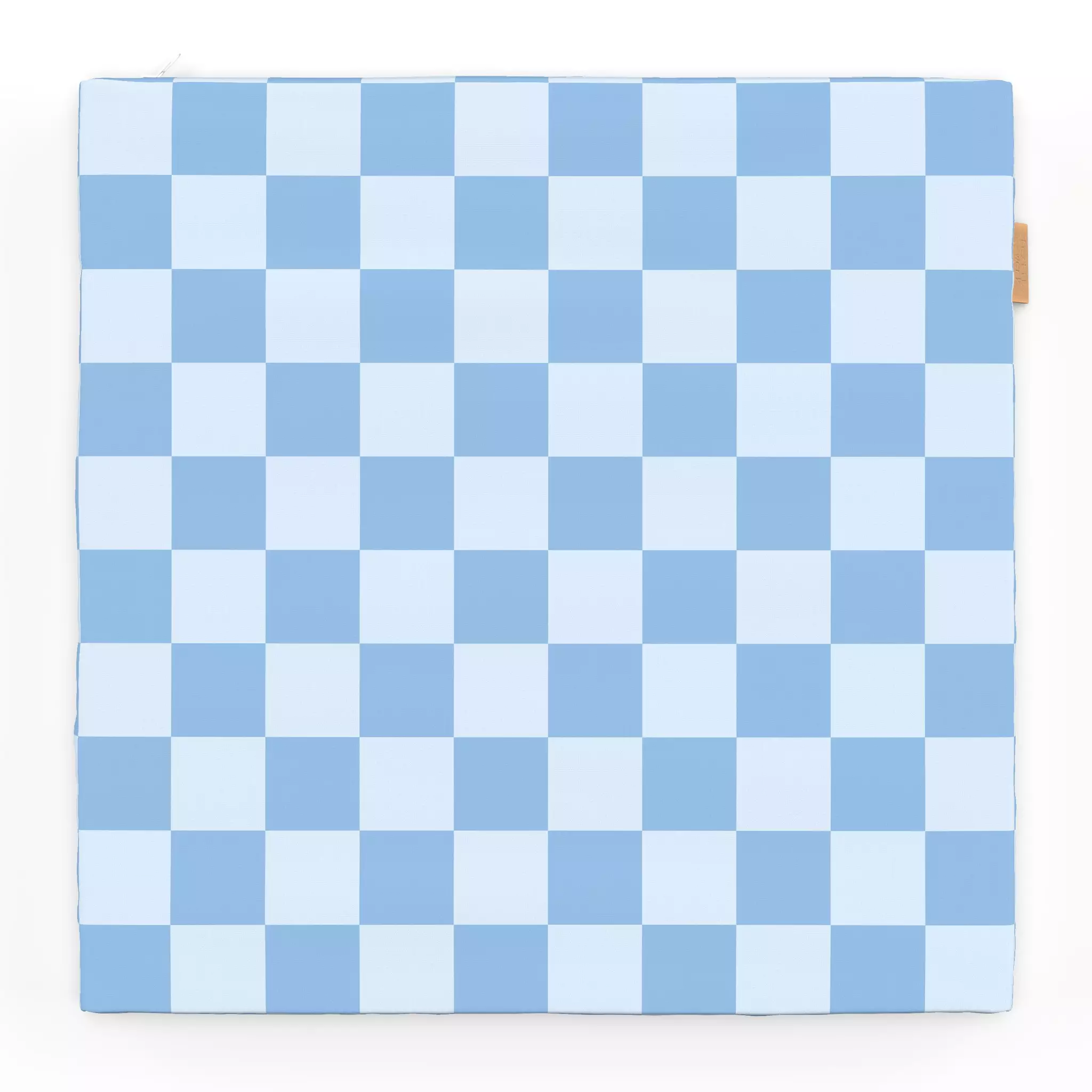 Sitzkissen Checks Blau Babyblau Checks Blau Babyblau