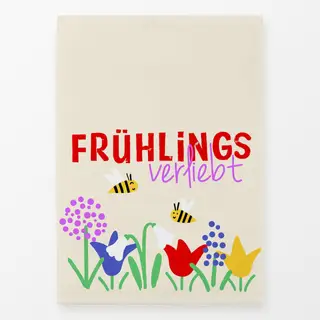 Geschirrtücher Fruehlingsverliebt