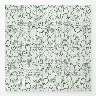 Tischdecke Skizziertes Picknick