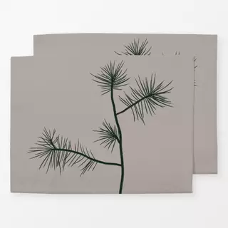 Tischset Mørk Beige Kæbe