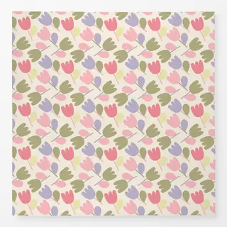 Tischdecke Abstraktes Tulpen Muster