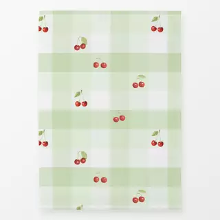 Geschirrtuch Vintage Cherry Gingham I