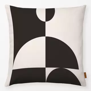 Kissen Geomeform 05 Black&White