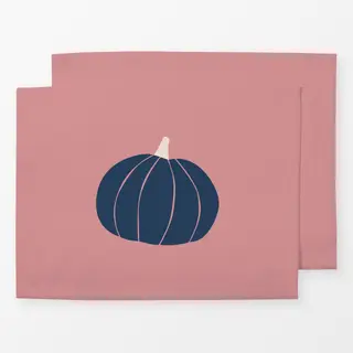 Tischset Kürbis
