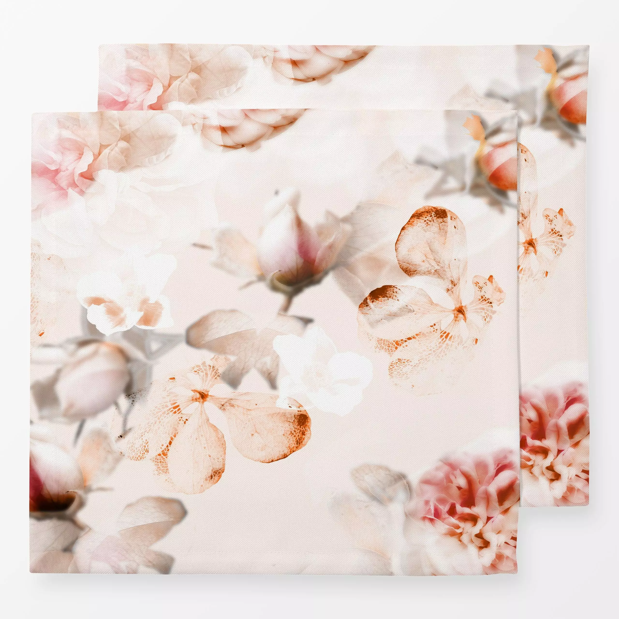 Servietten Whisper Of Roses Vintage - Blumen & Florales, Natur & Landschaft, Pflanzen & Botanik - von „youdesignme"; Rosen, ...