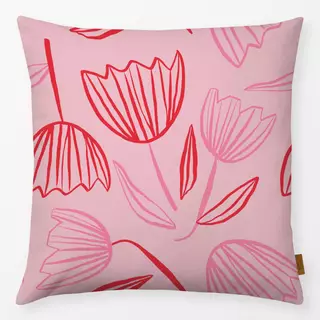 Kissen HAPPY TULIP pink