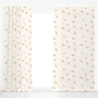 Dekovorhang Sanftes Weltraum