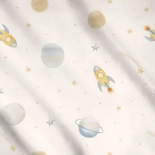 Meterware Sanftes Weltraum