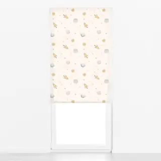 Raffrollo Sanftes Weltraum